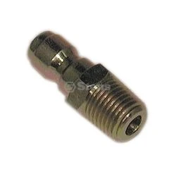 BMI Quick Coupler Plug Male - 1/4'' Pl Steel, Male, 5000 PSI